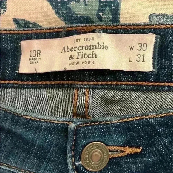 Abercrombie & Fitch Blue Skinny Jeans - Picture 7 of 7